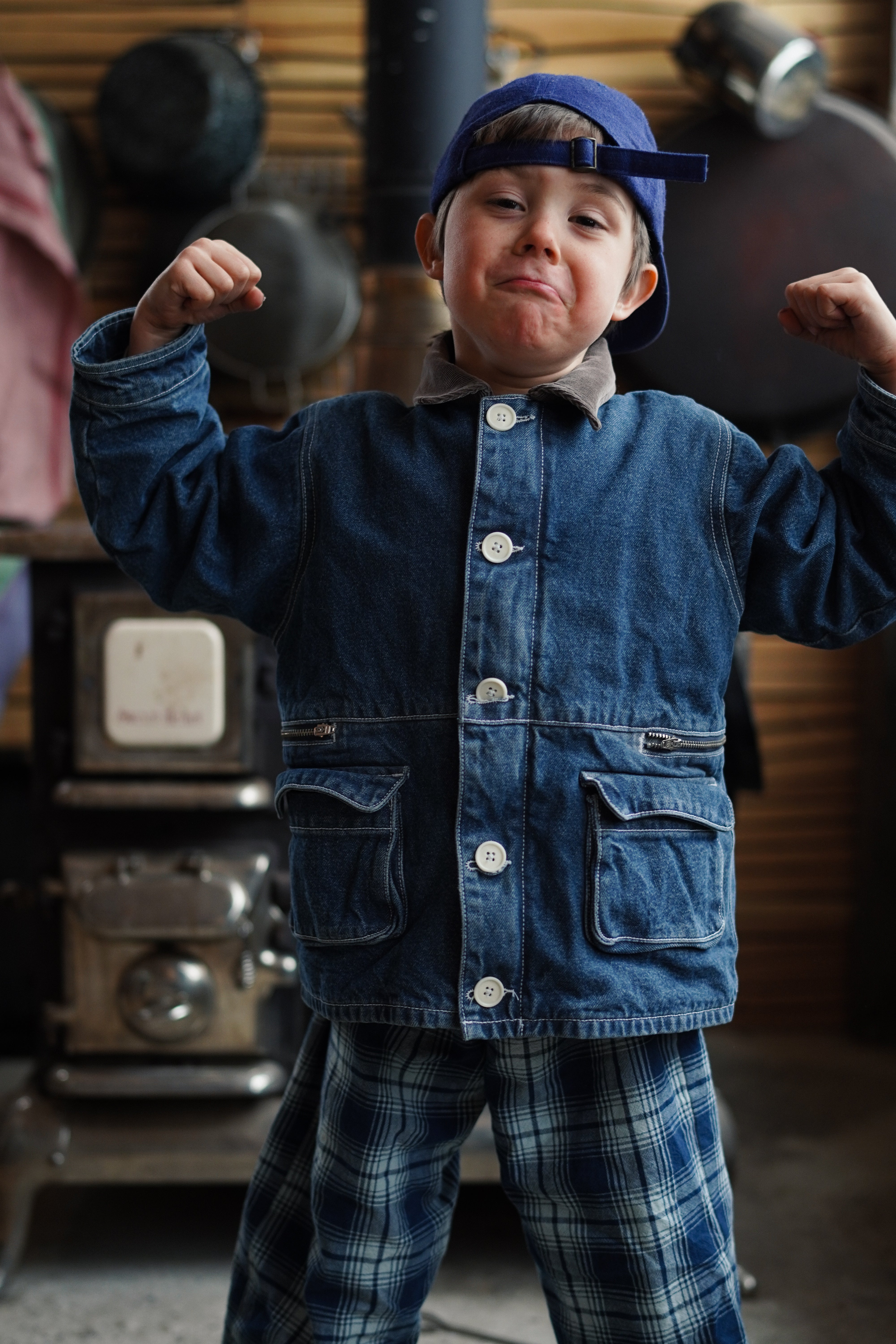 PRE-ORDER - Kids Denim MCO Coat – RUDY JUDE