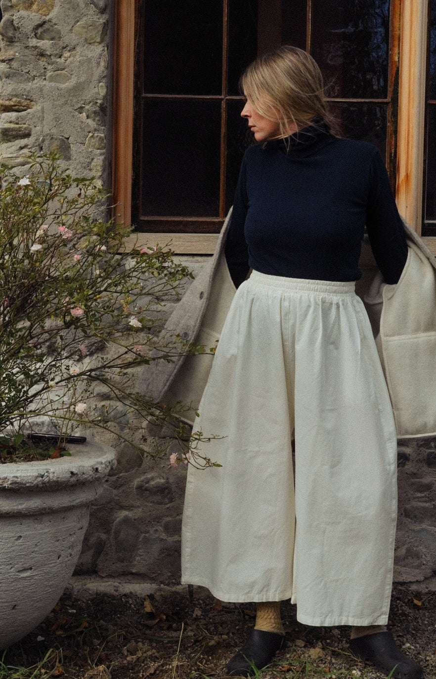 LIDNM】SILK NEP WOOL PANTS LIDnM スラックス SILK NEP WOOL PANTS