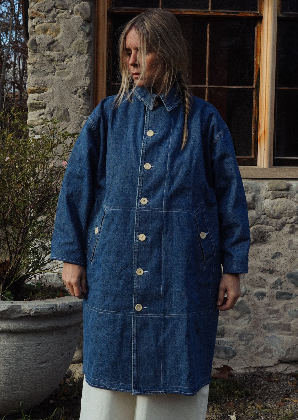 PRE-ORDER - Adult Denim Trench – RUDY JUDE