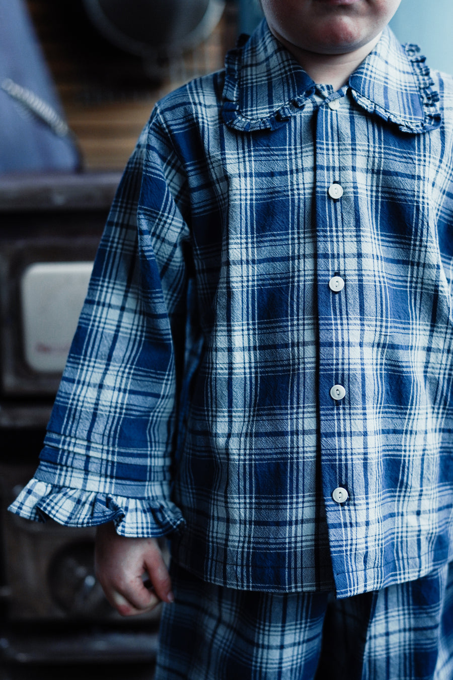 PRE-ORDER - Kids Plaid Pillowcase Shirt