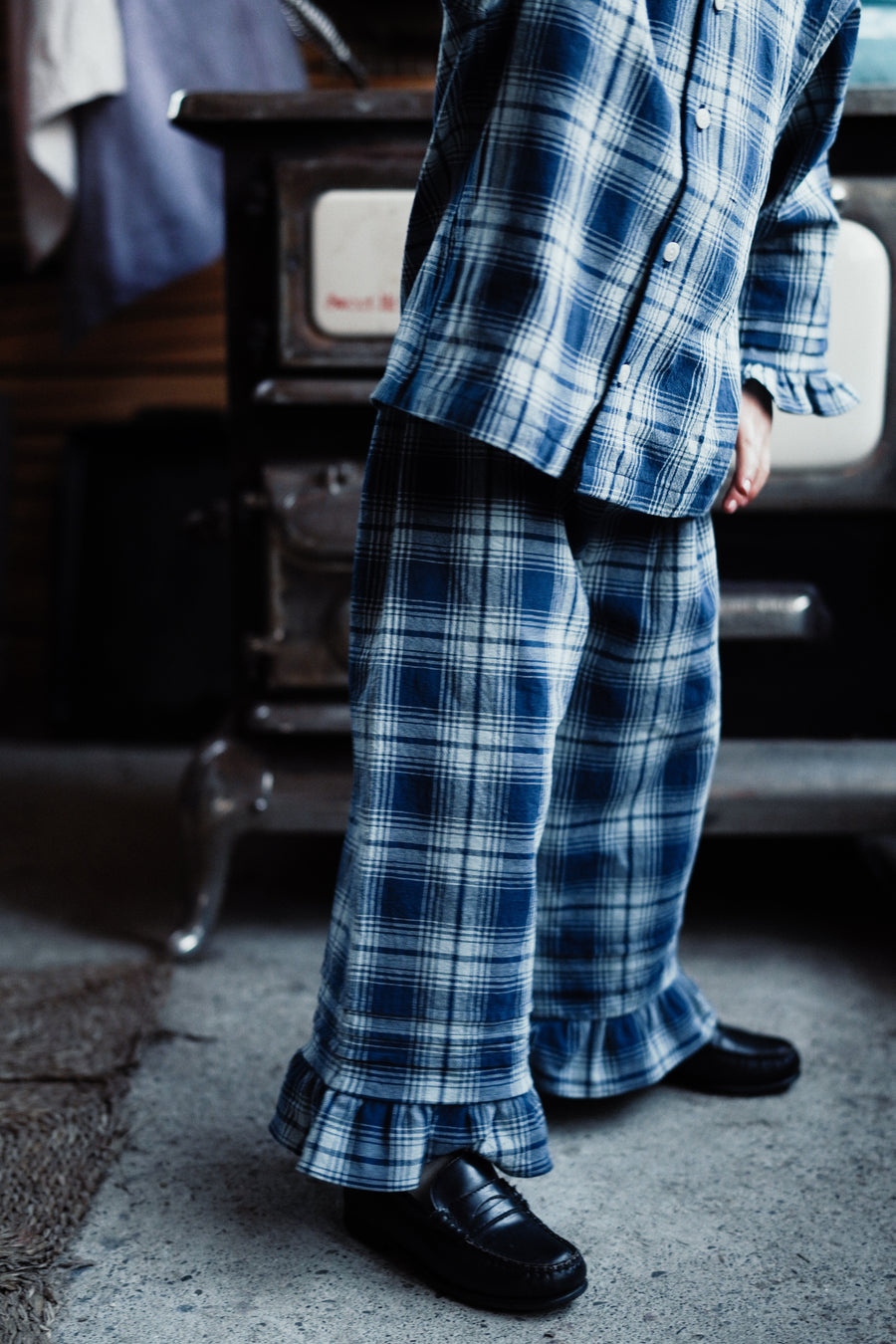 PRE-ORDER - Kids Plaid Pillowcase Pant