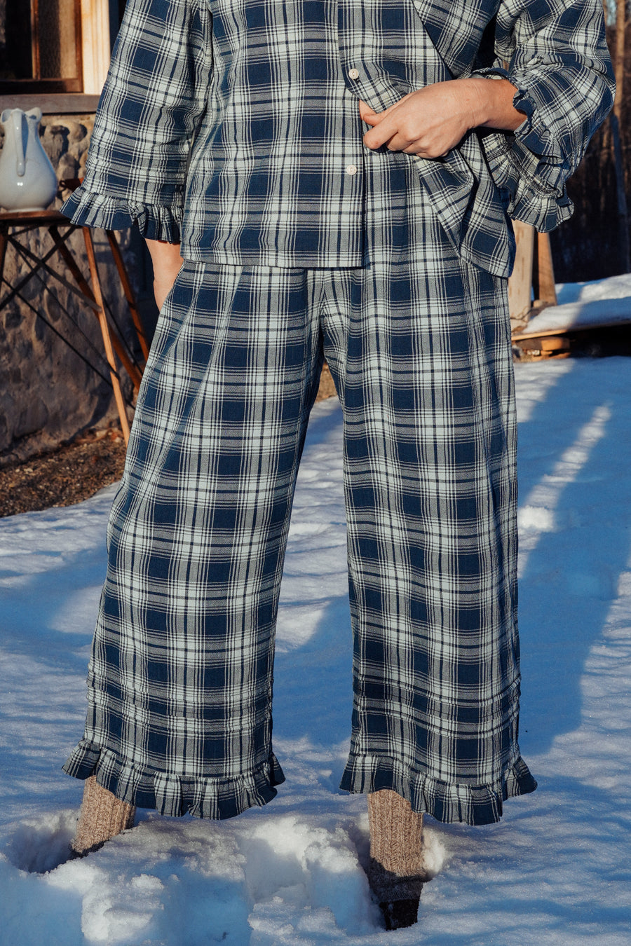 PRE-ORDER - Adult Plaid Pillowcase Pant