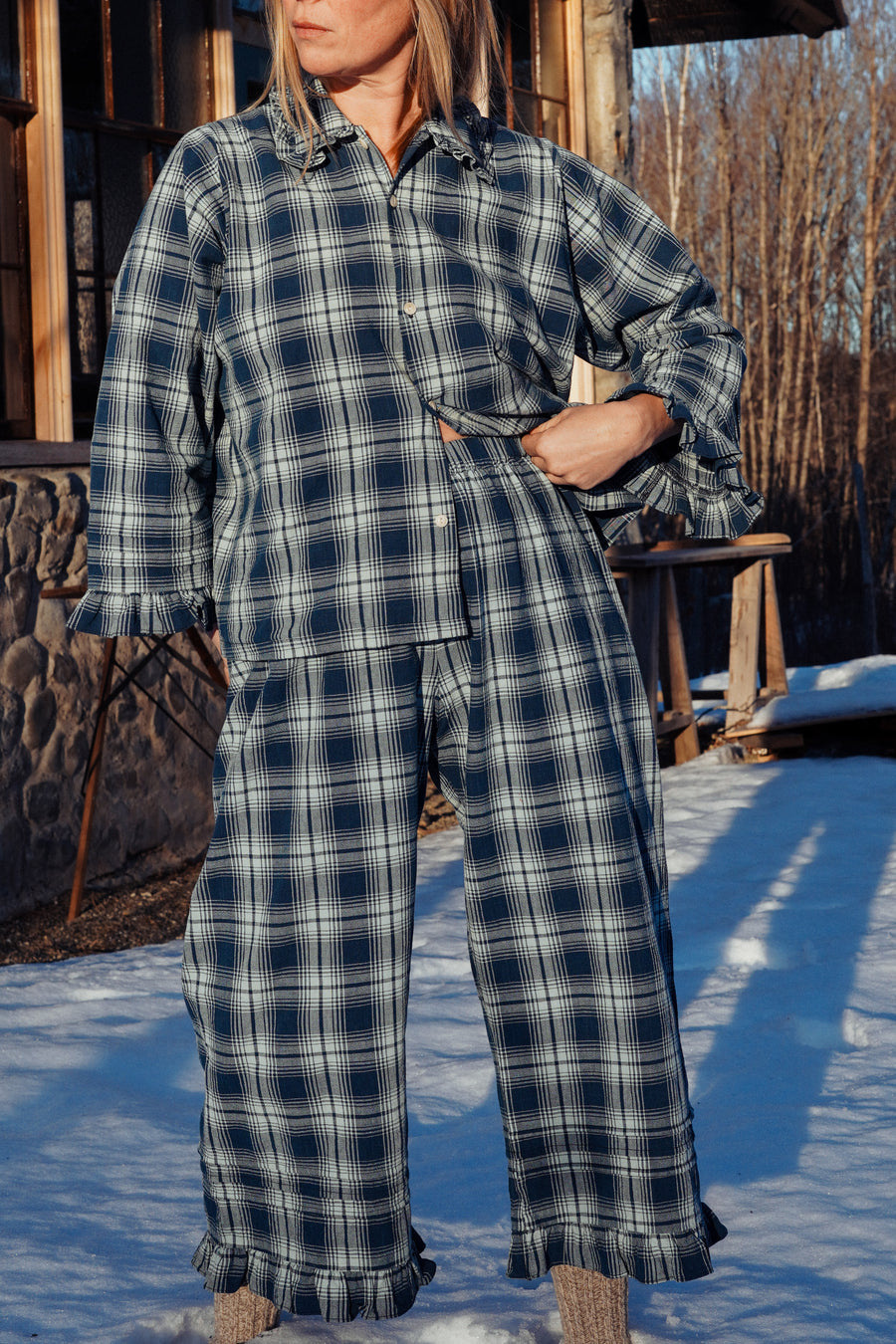 PRE-ORDER - Adult Plaid Pillowcase Pant