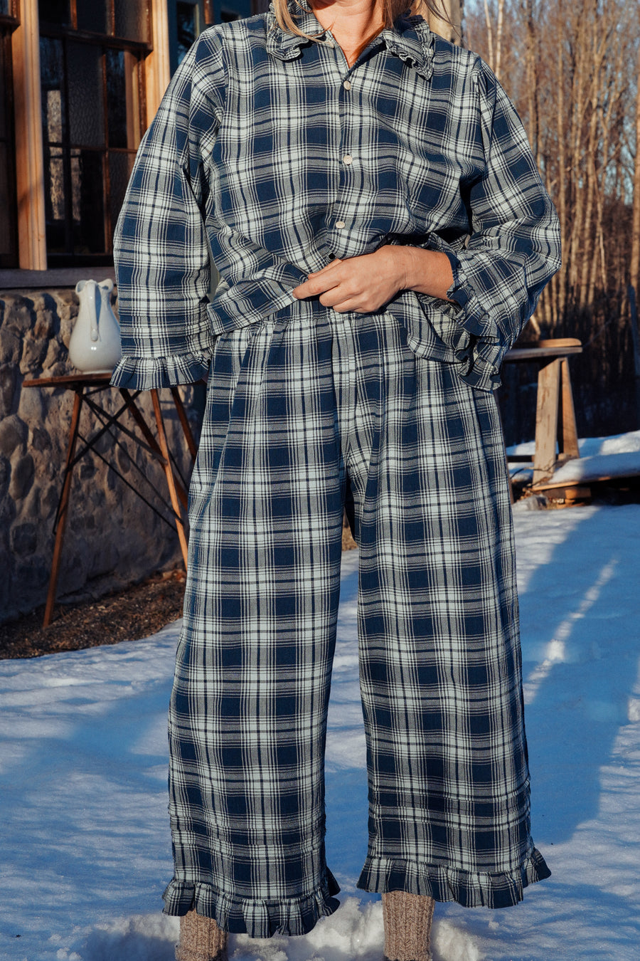 PRE-ORDER - Adult Plaid Pillowcase Pant