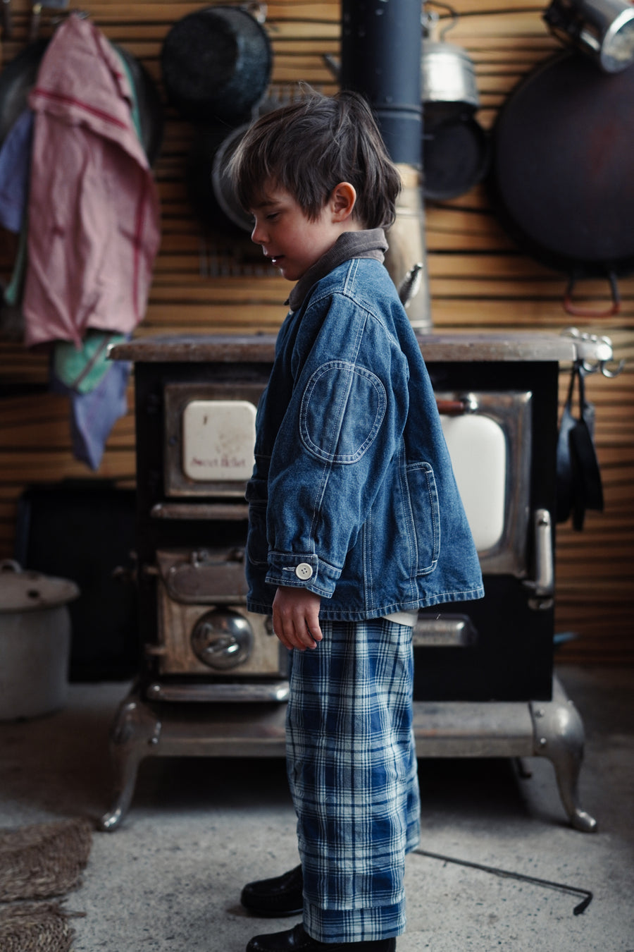 PRE-ORDER - Kids Denim MCO Coat