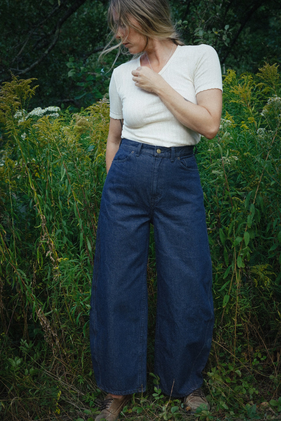 PRE-ORDER - Adult Roper Jean Dark Classic Indigo - Custom Inseam