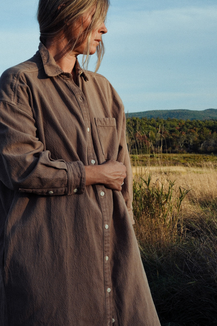 PRE-ORDER - Adult Morning Shirt Dress