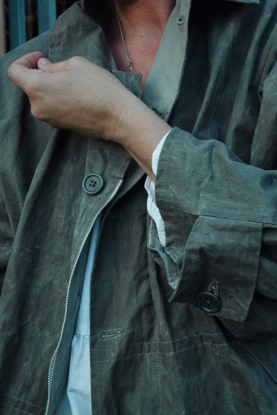 PRE-ORDER - Adult Waxed Cotton Trench