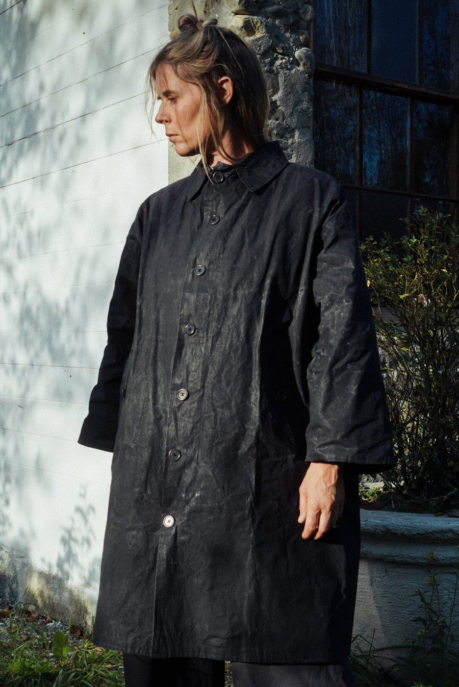 PRE-ORDER - Adult Waxed Cotton Trench