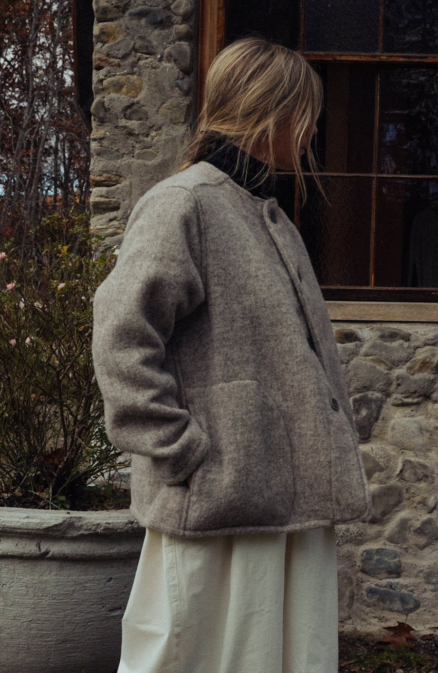 PRE-ORDER - Adult Shetland Gray Liner Coat