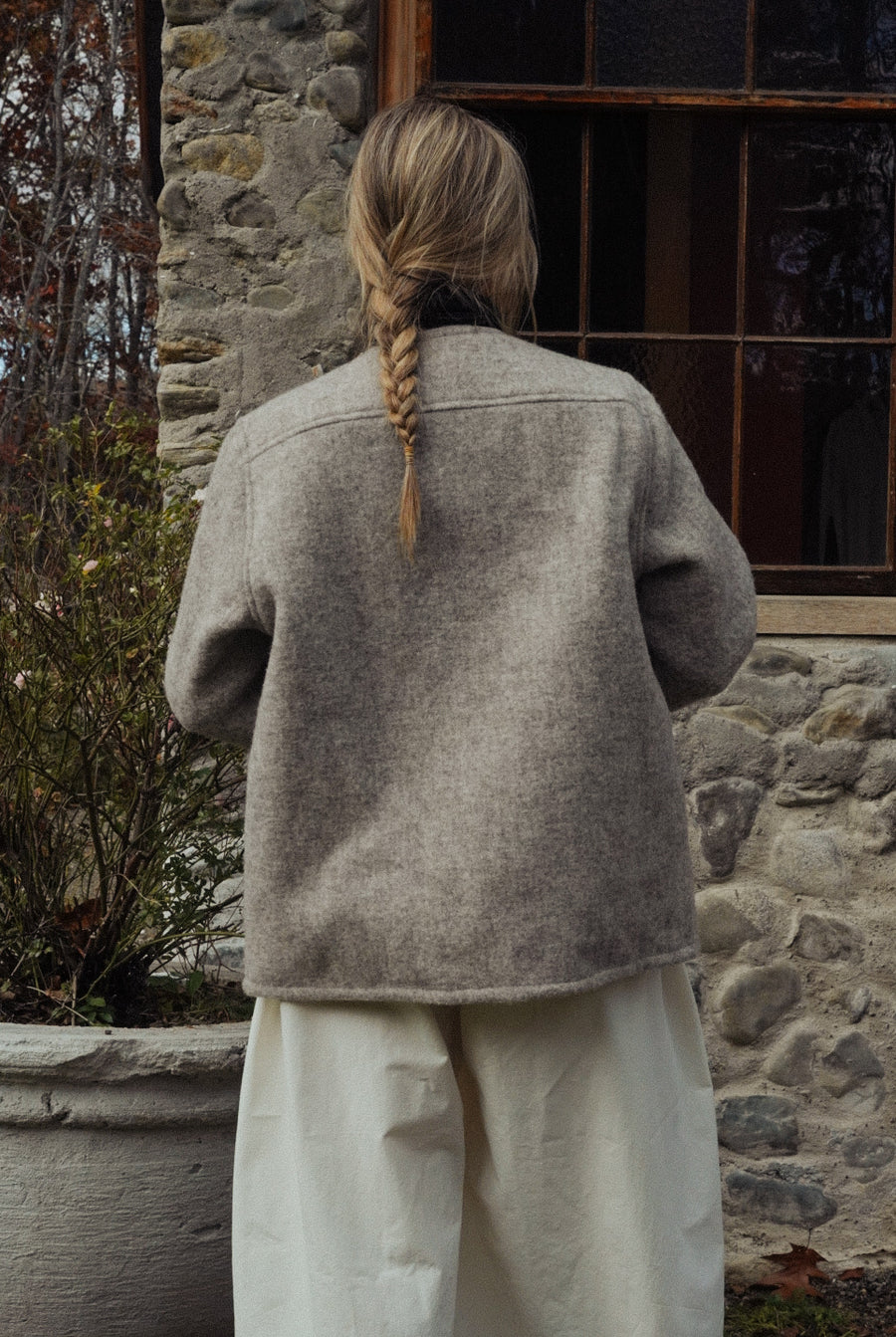 PRE-ORDER - Adult Shetland Gray Liner Coat