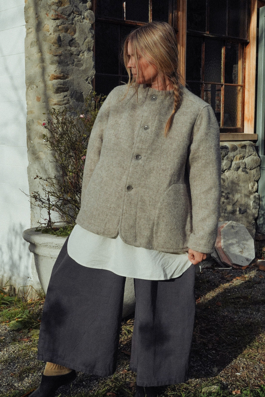 PRE-ORDER - Silk Nep Curtain Pant