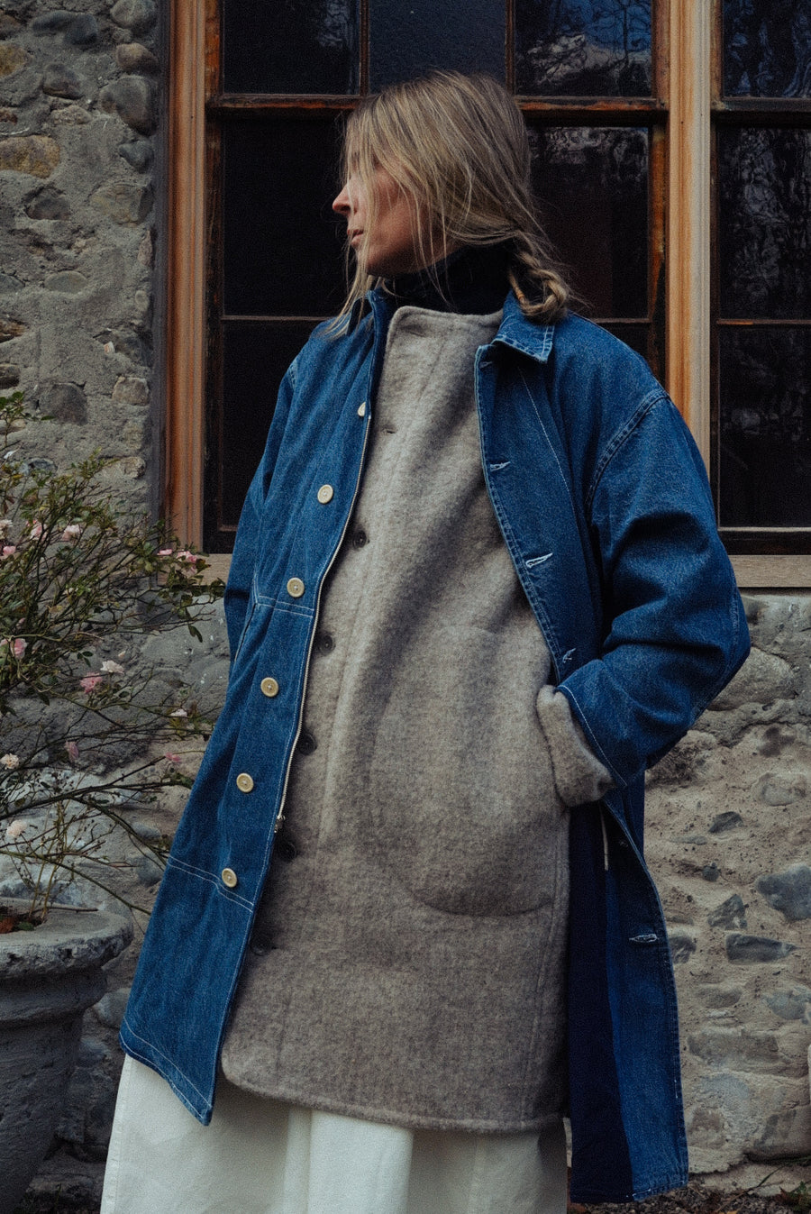 PRE-ORDER - Adult Denim Trench