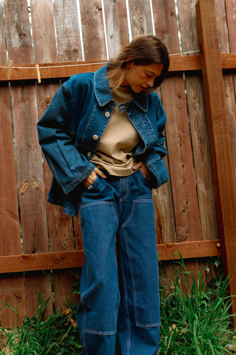 PRE-ORDER - Adult Denim Big Baby Utility Jean - Standard Inseam