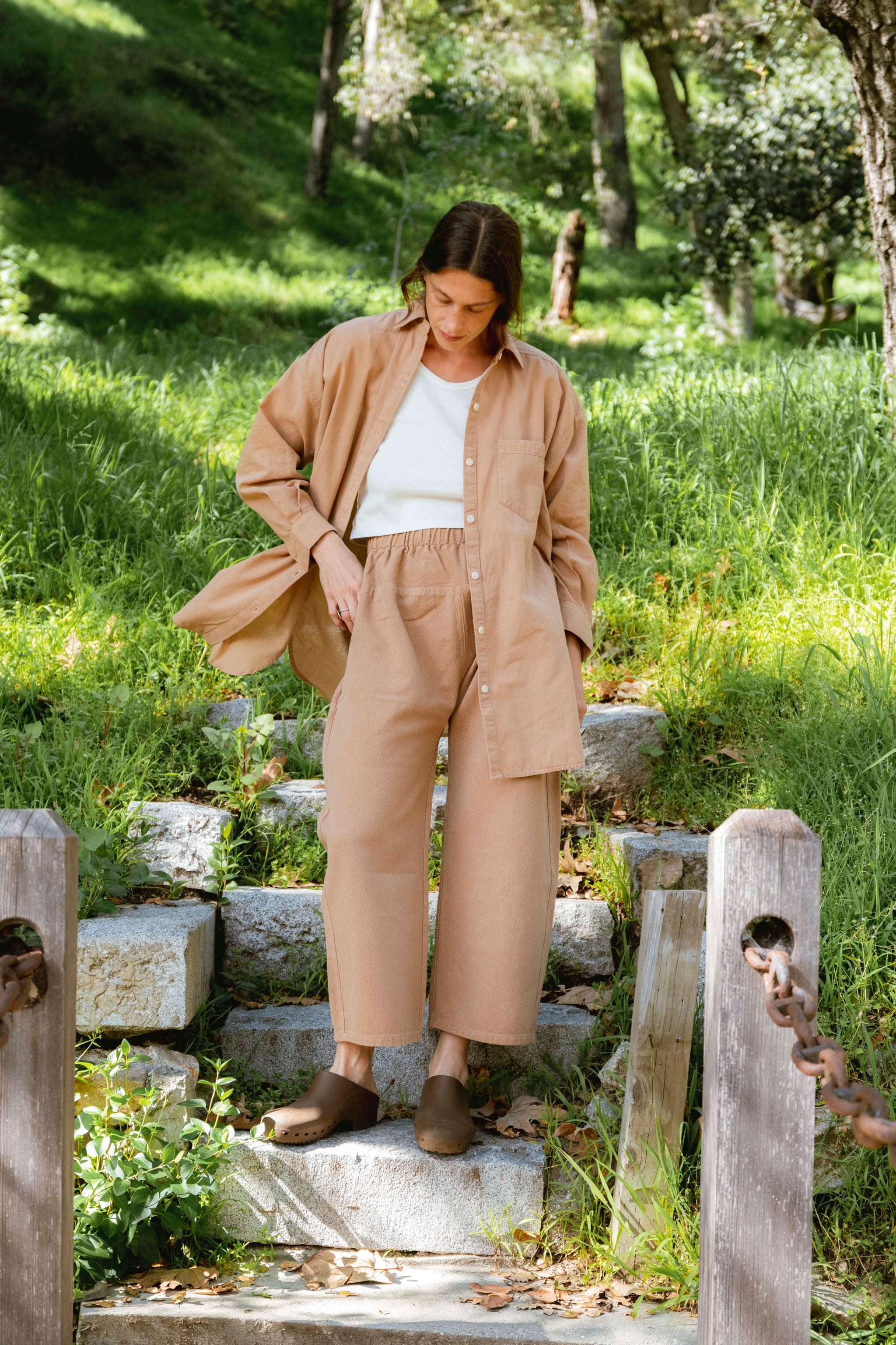 PRE-ORDER - Adult Gauze Morning Shirt – RUDY JUDE