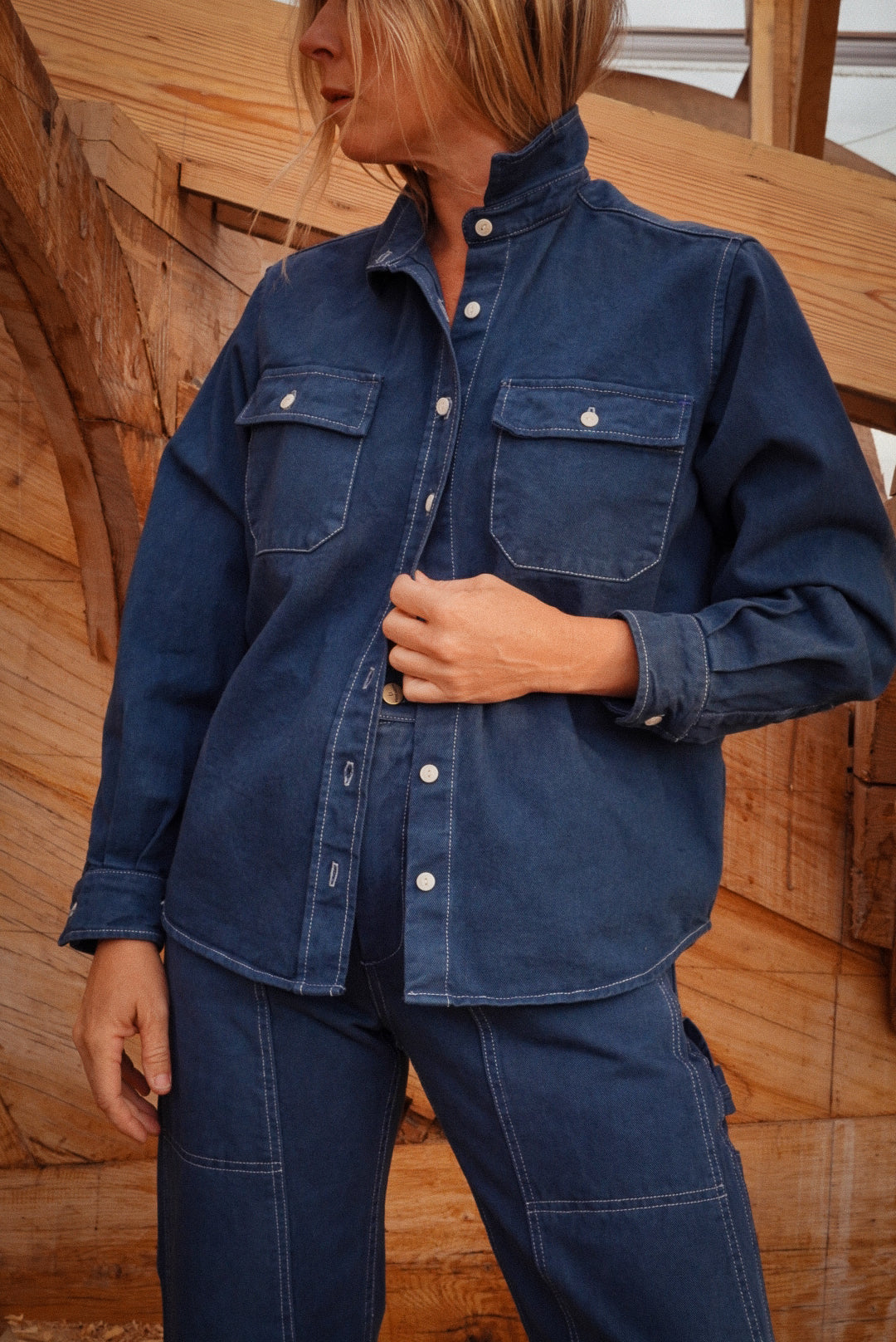 Denim Chamois Shirt – RUDY JUDE