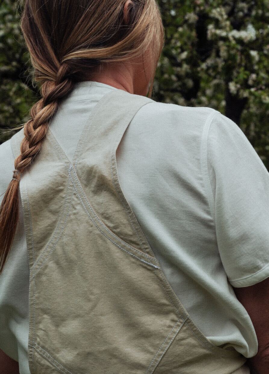 PRE-ORDER - Adult Big Baby Bib - Canvas - Natural